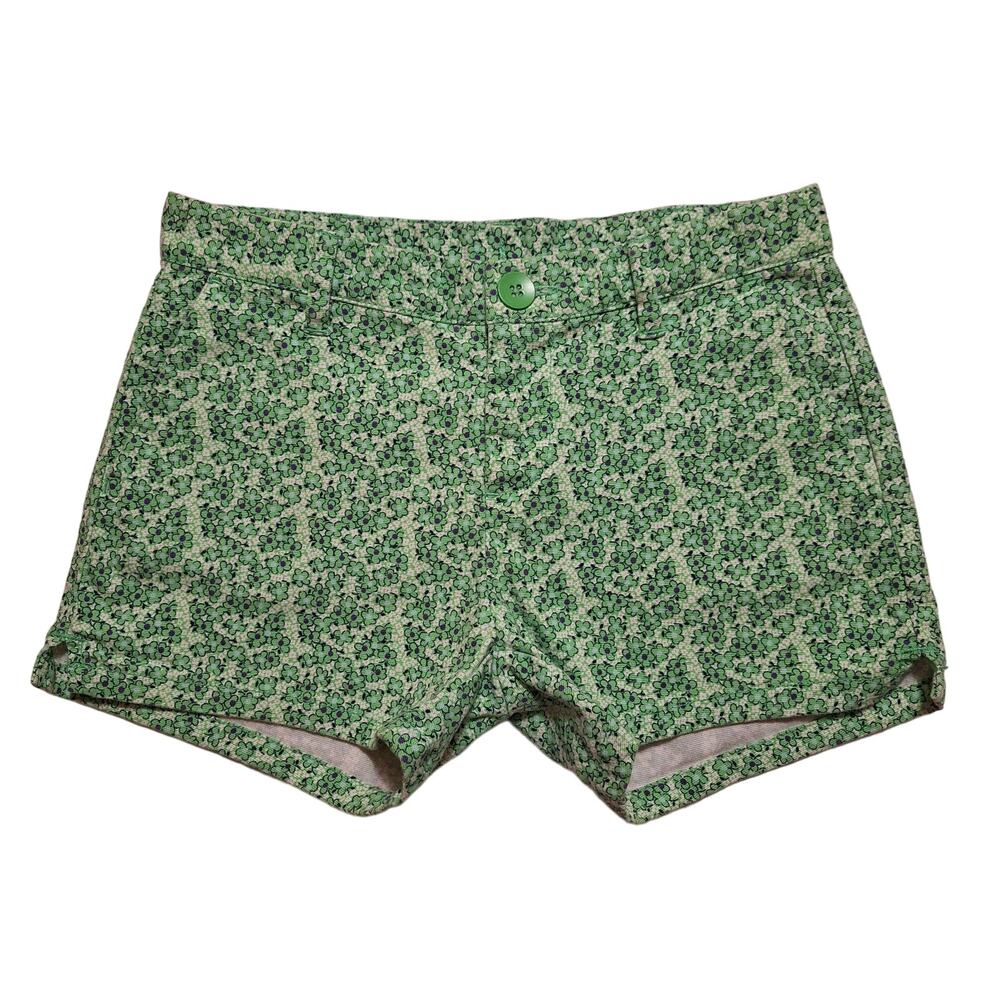 GAP Kids ditsy floral print cotton chino stretch shorts